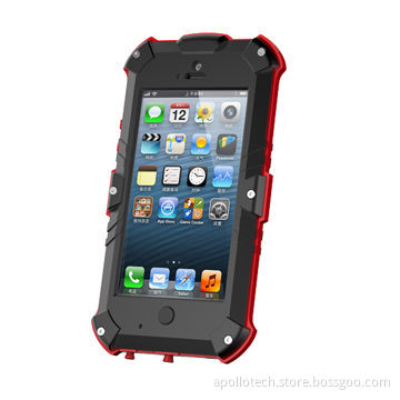 PC Rugged Cases for iPhone 5/5S, with IP65 Waterproof & Dust-proof Level, PC + ABS Raw Material